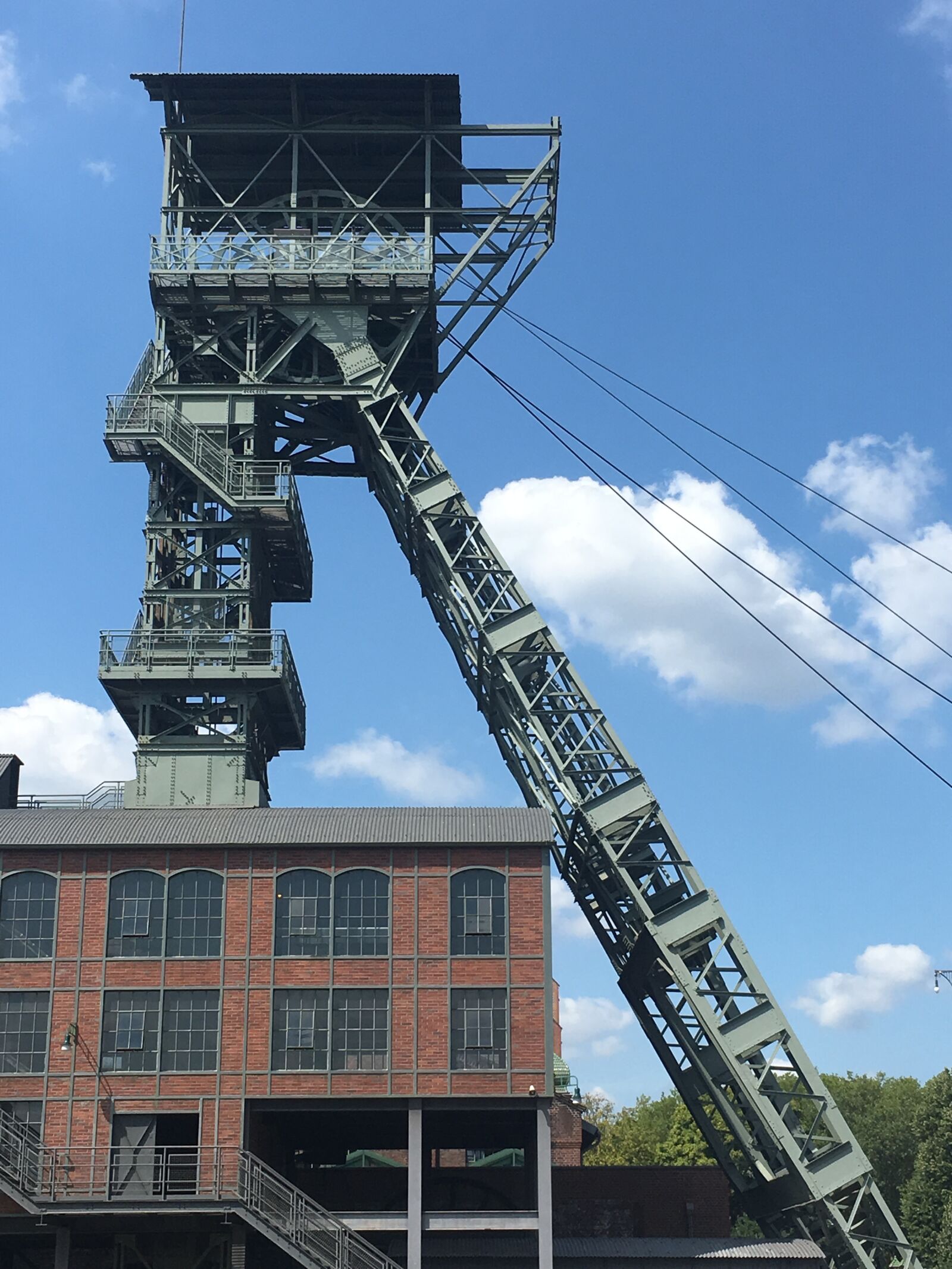 iPhone SE back camera 4.15mm f/2.2 sample photo. Coal mine, ruhr area photography