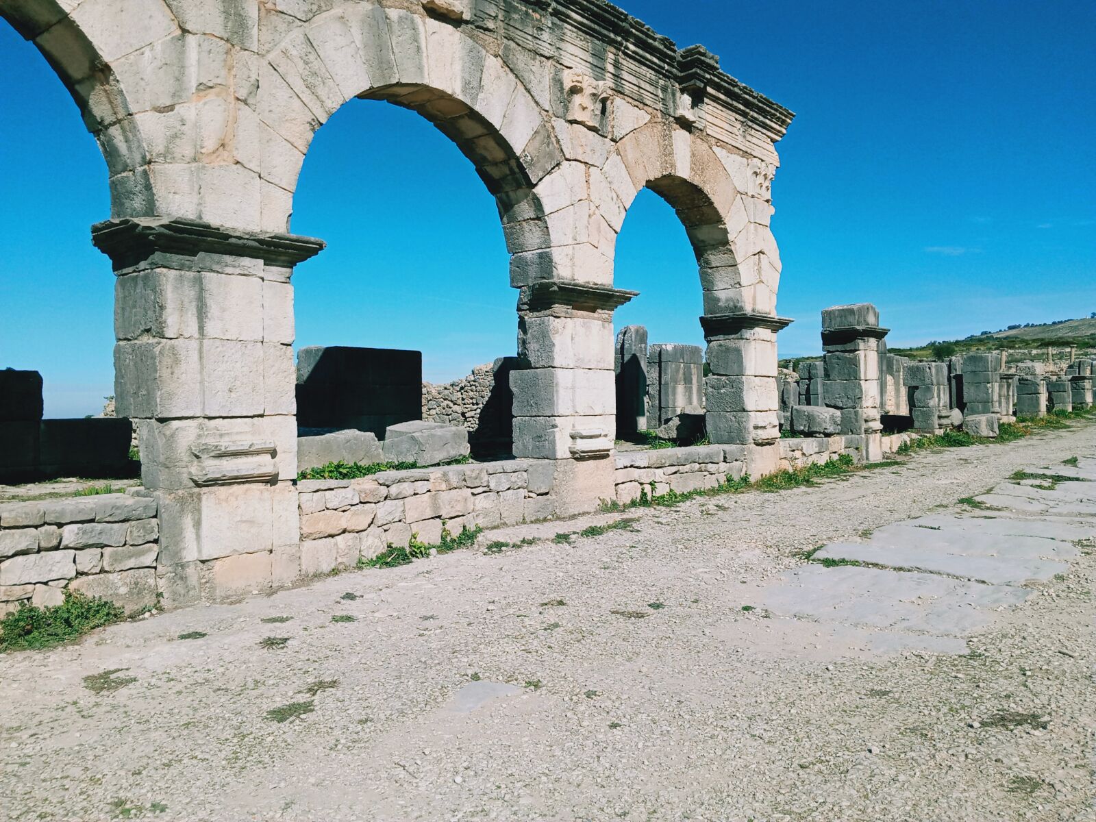OPPO A1K sample photo. The city of volubilis photography