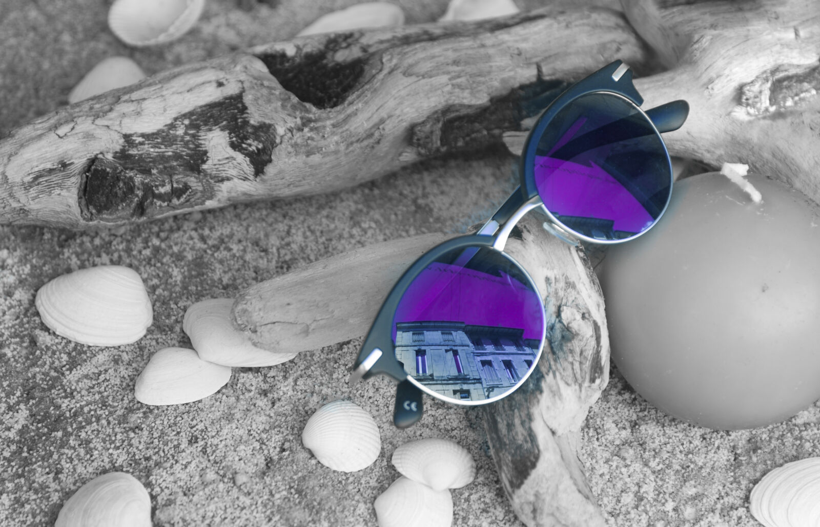 Nikon D610 sample photo. Neo, chrome, sunglasses, with photography