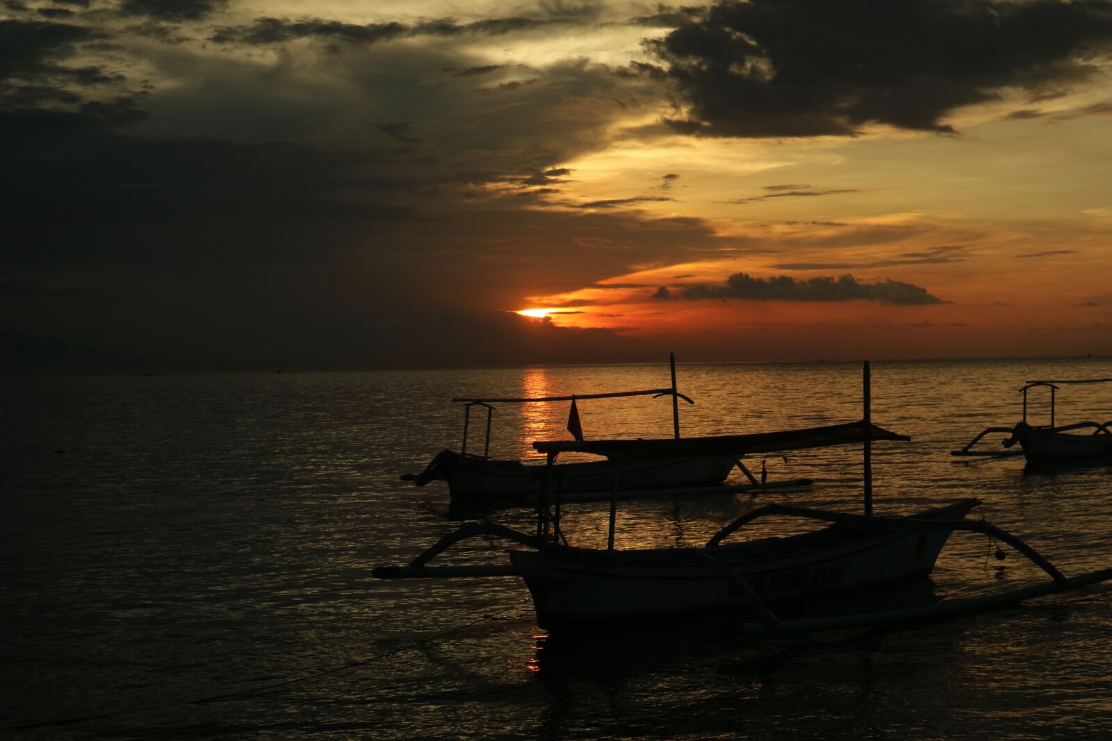 Canon EOS M3 sample photo. Bali, sea, boat photography