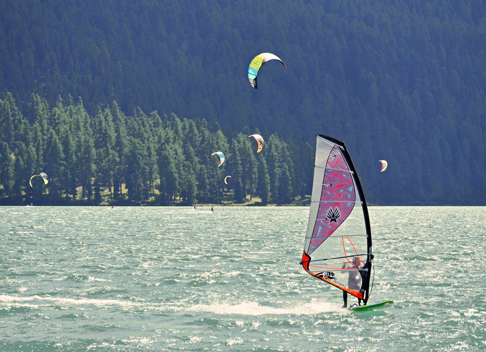 Panasonic Lumix DMC-GH3 sample photo. Wind surfing, sail, kiting photography