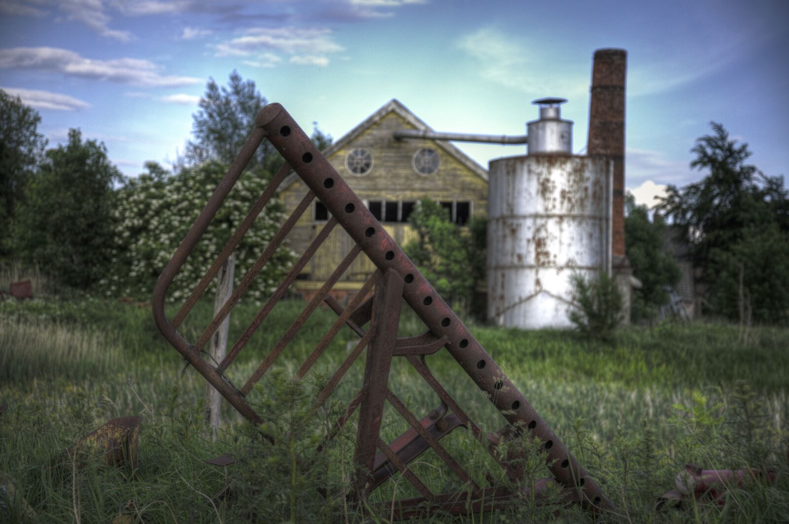 Nikon D600 sample photo. Old, farm, factory photography