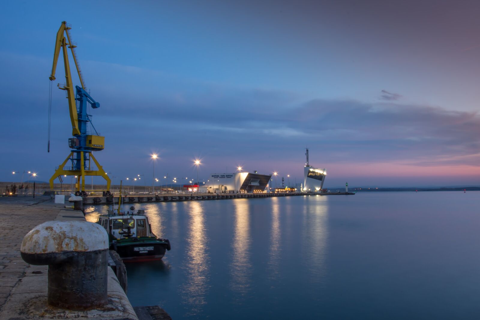 Nikon D7200 sample photo. Port burgas, port, harbor photography