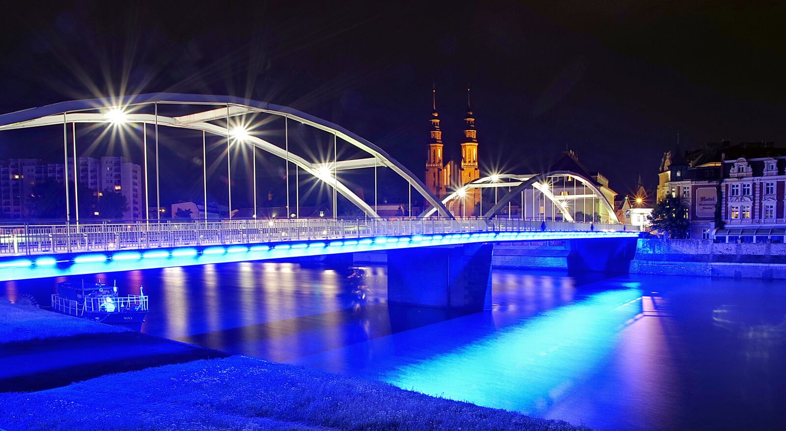 Pentax K-S2 sample photo. Opole, bridge pastowski, city photography