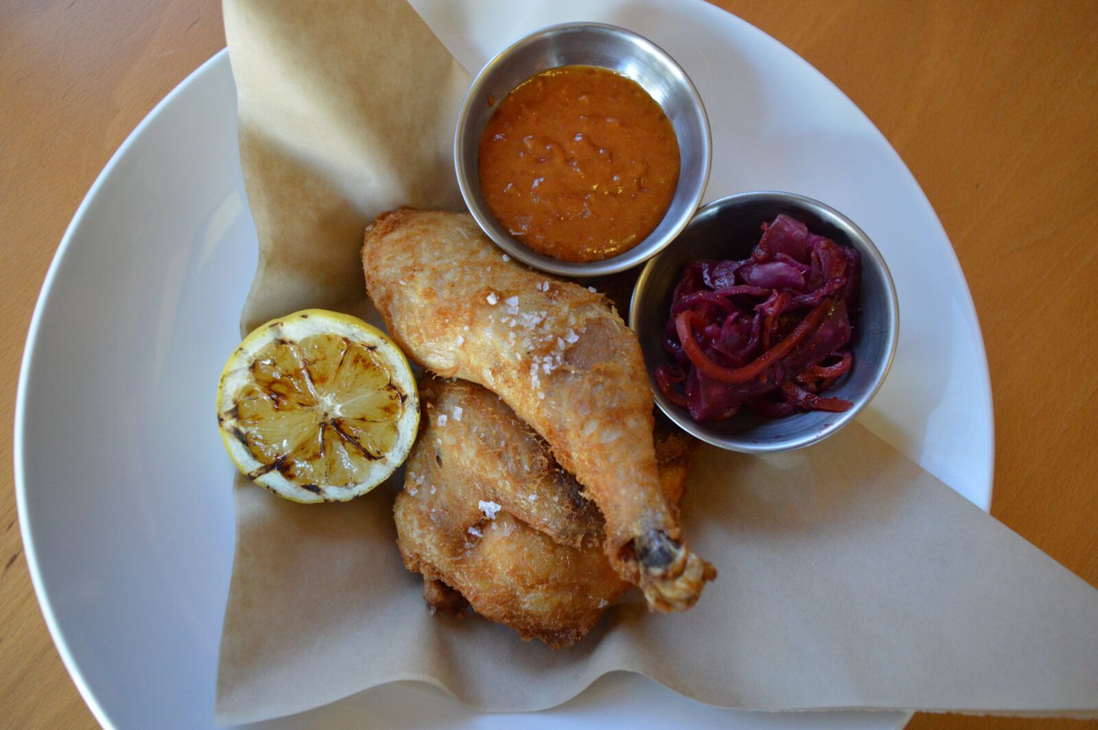 Nikon D3200 sample photo. Fried chicken, peanut, peanut photography