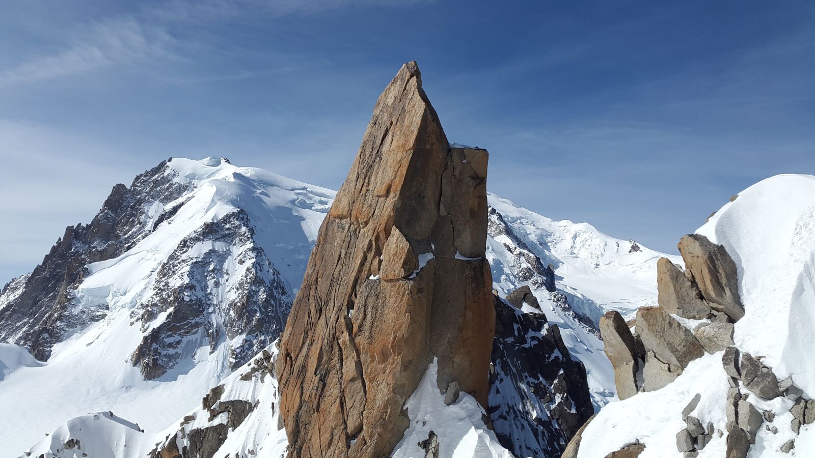 Samsung Galaxy Alpha sample photo. Cosmiques ridge, granite, ridge photography