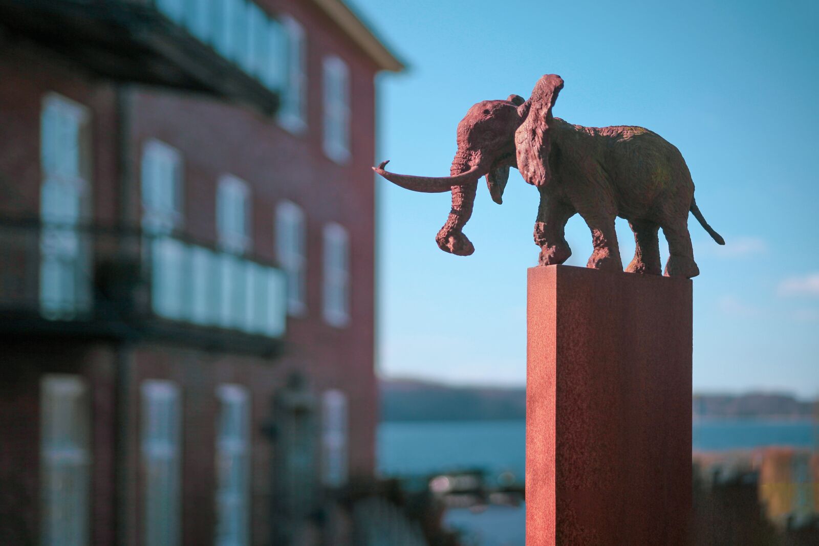 Canon EOS 5D Mark II sample photo. Sculpture, elephant, statue photography