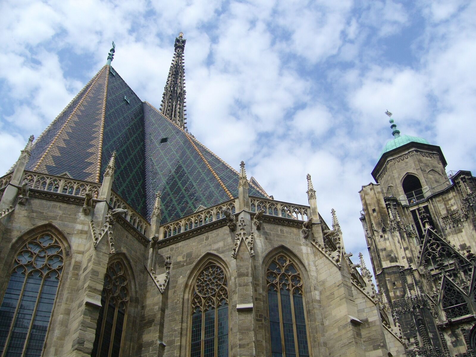 Panasonic DMC-LS1 sample photo. Vienna, st stephen's cathedral photography