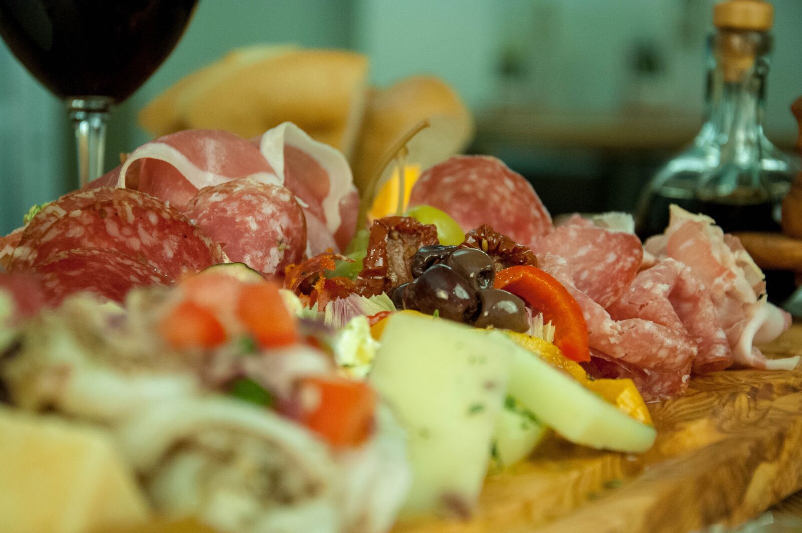 Nikon D90 sample photo. Antipasti, misto, italy photography