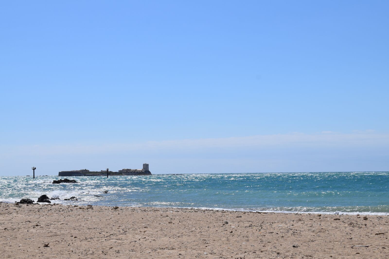 Nikon D3300 sample photo. Sea, beach, castle photography