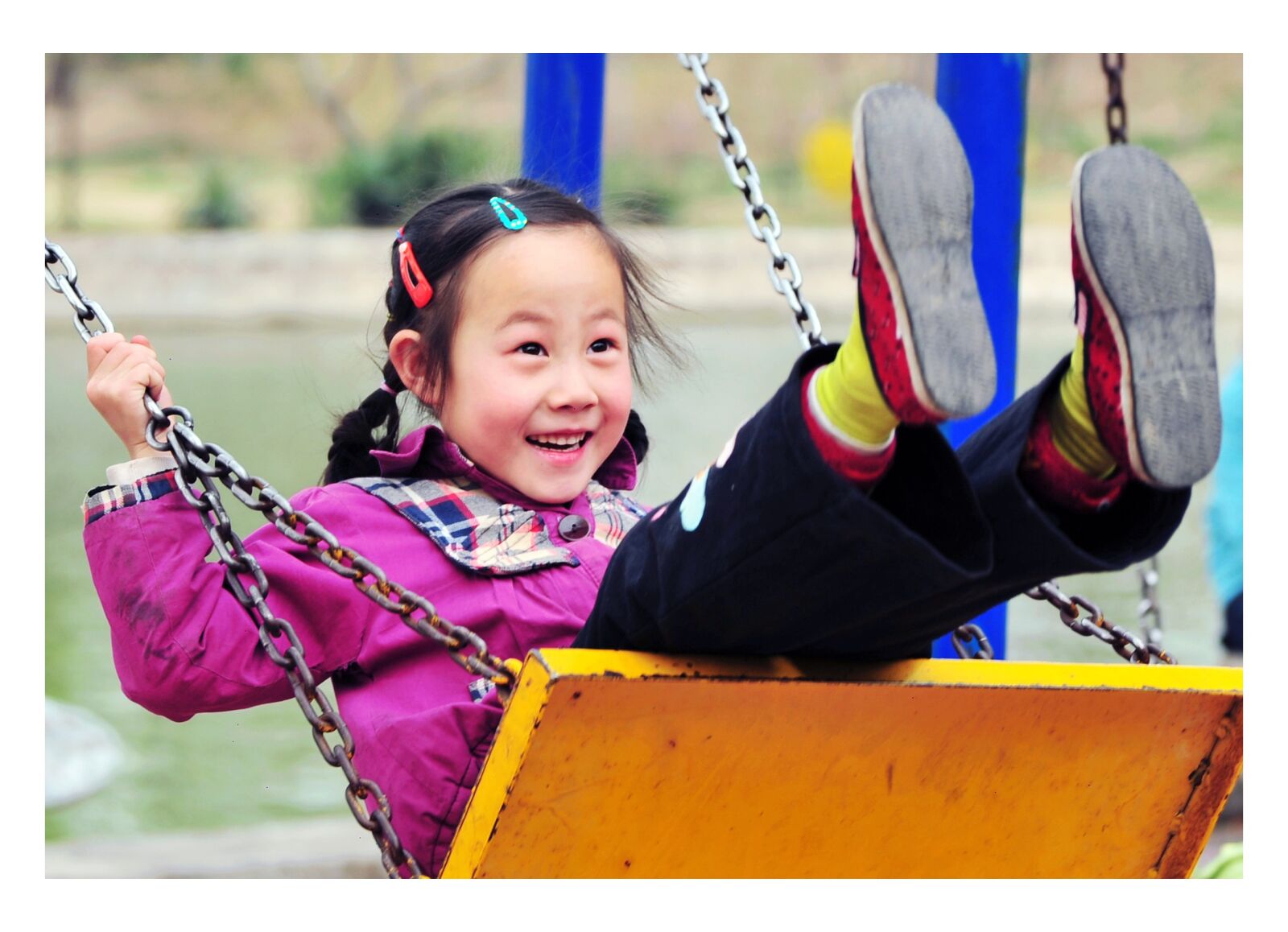 Nikon D700 sample photo. Childlike, swing, innocence photography