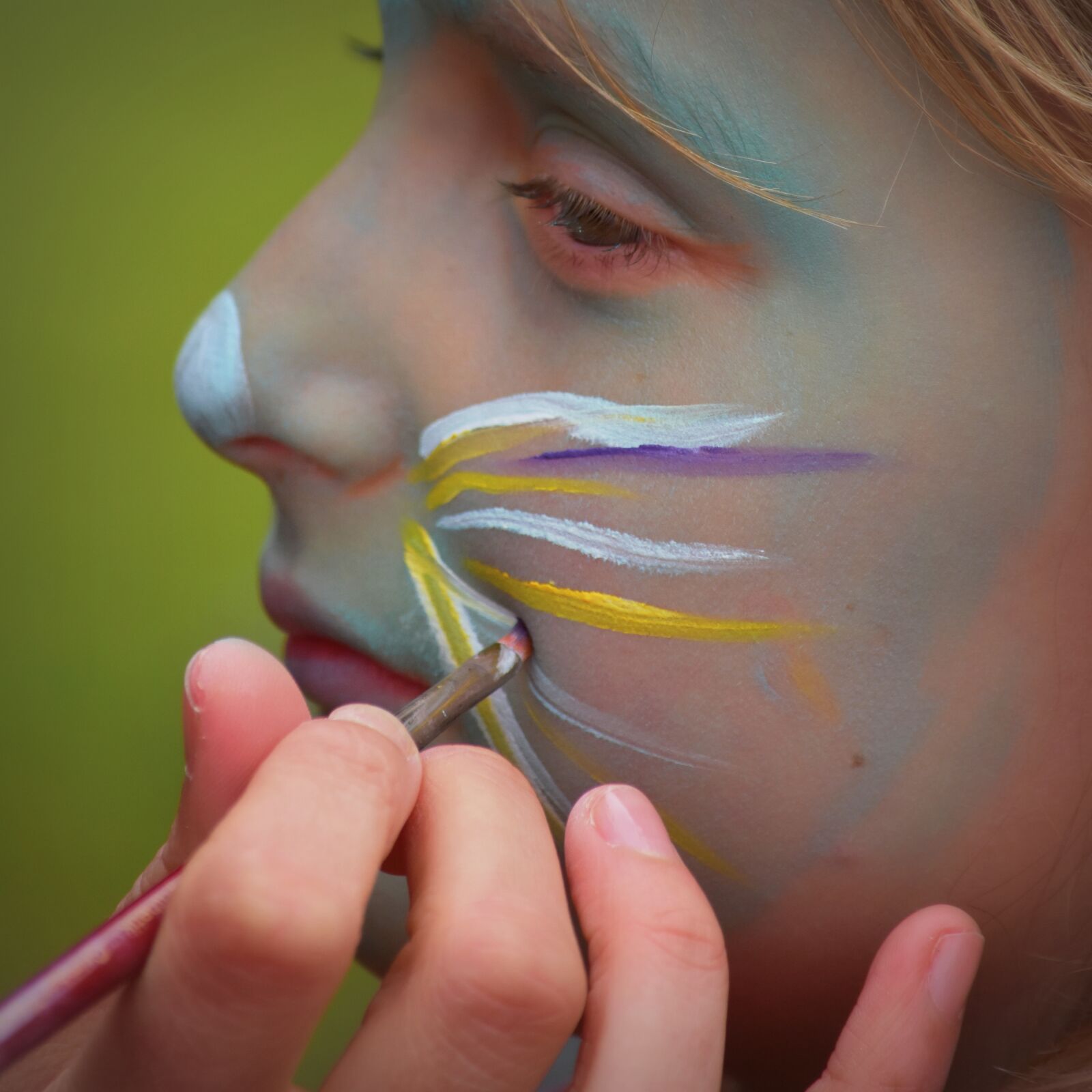 Nikon D7200 sample photo. Girl, people, face painting photography