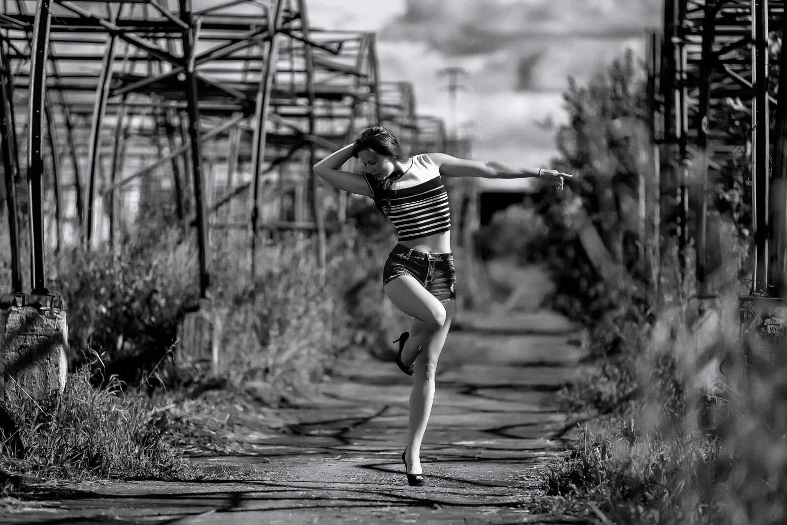 Nikon D800 sample photo. Net, figure, freedom photography