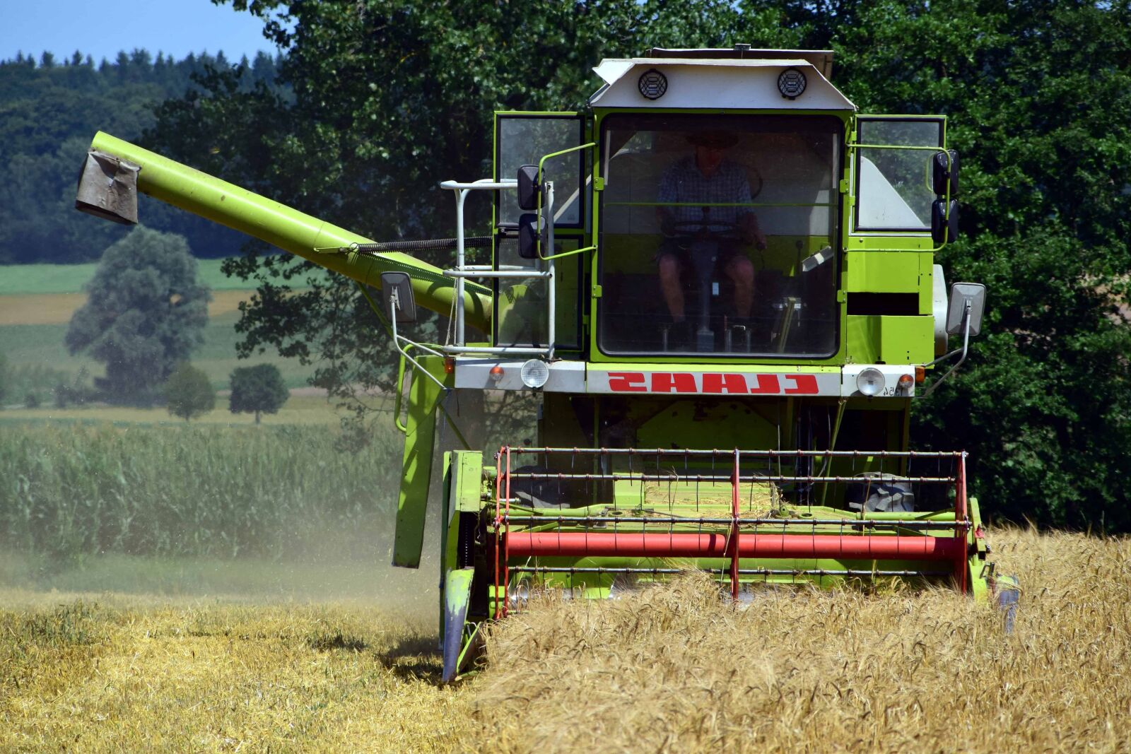 Nikon D3300 sample photo. Field, agriculture, vehicle, machine photography