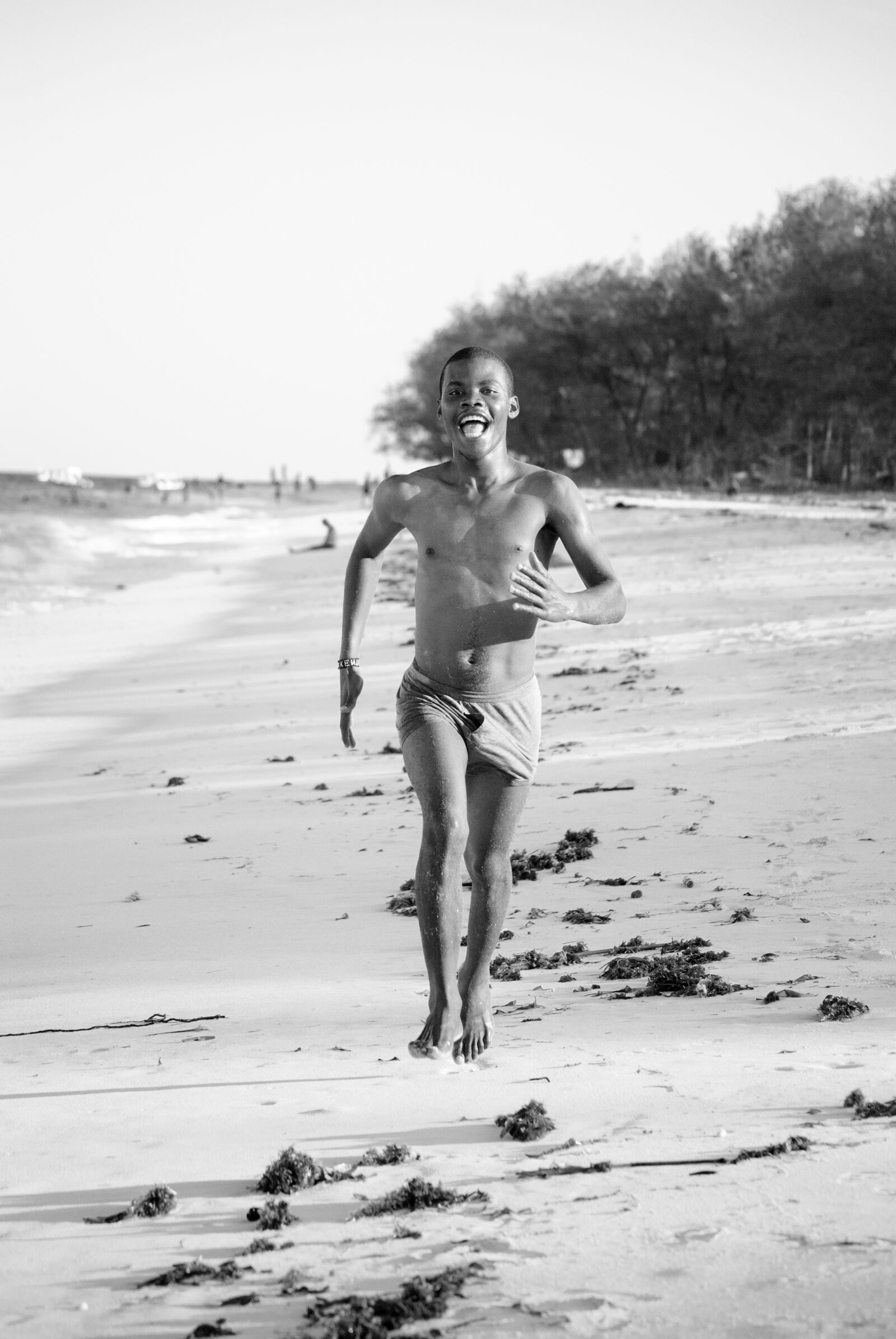 Nikon D3000 sample photo. Beach, potrait, sea photography