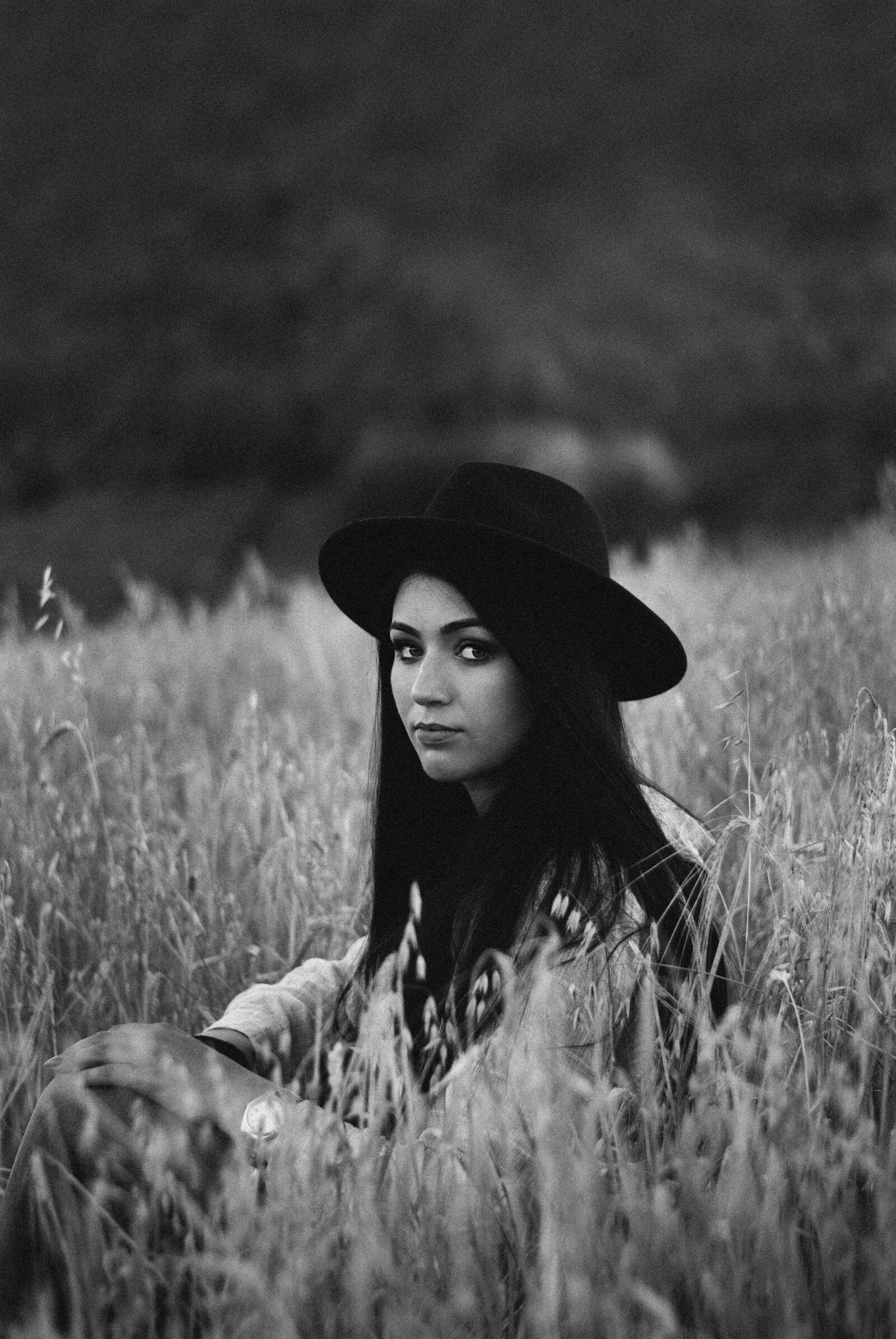 Nikon D3000 sample photo. Fashion, field, girl photography