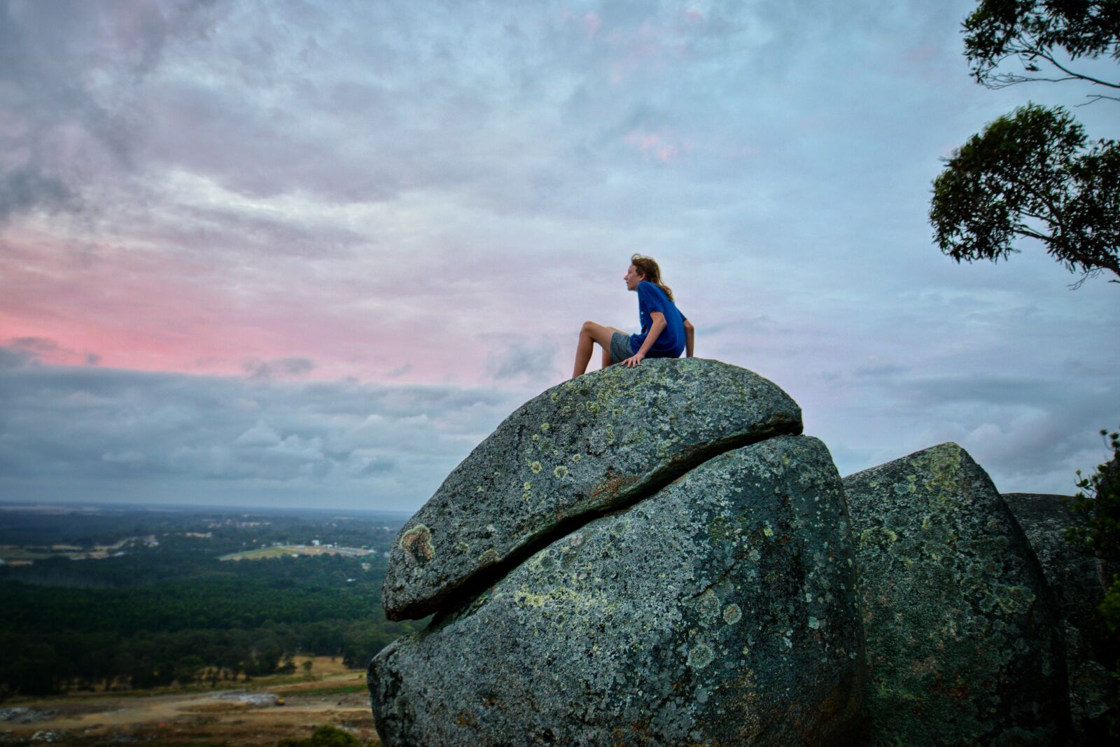 Nikon D3300 sample photo. Sunset, rocks, view photography