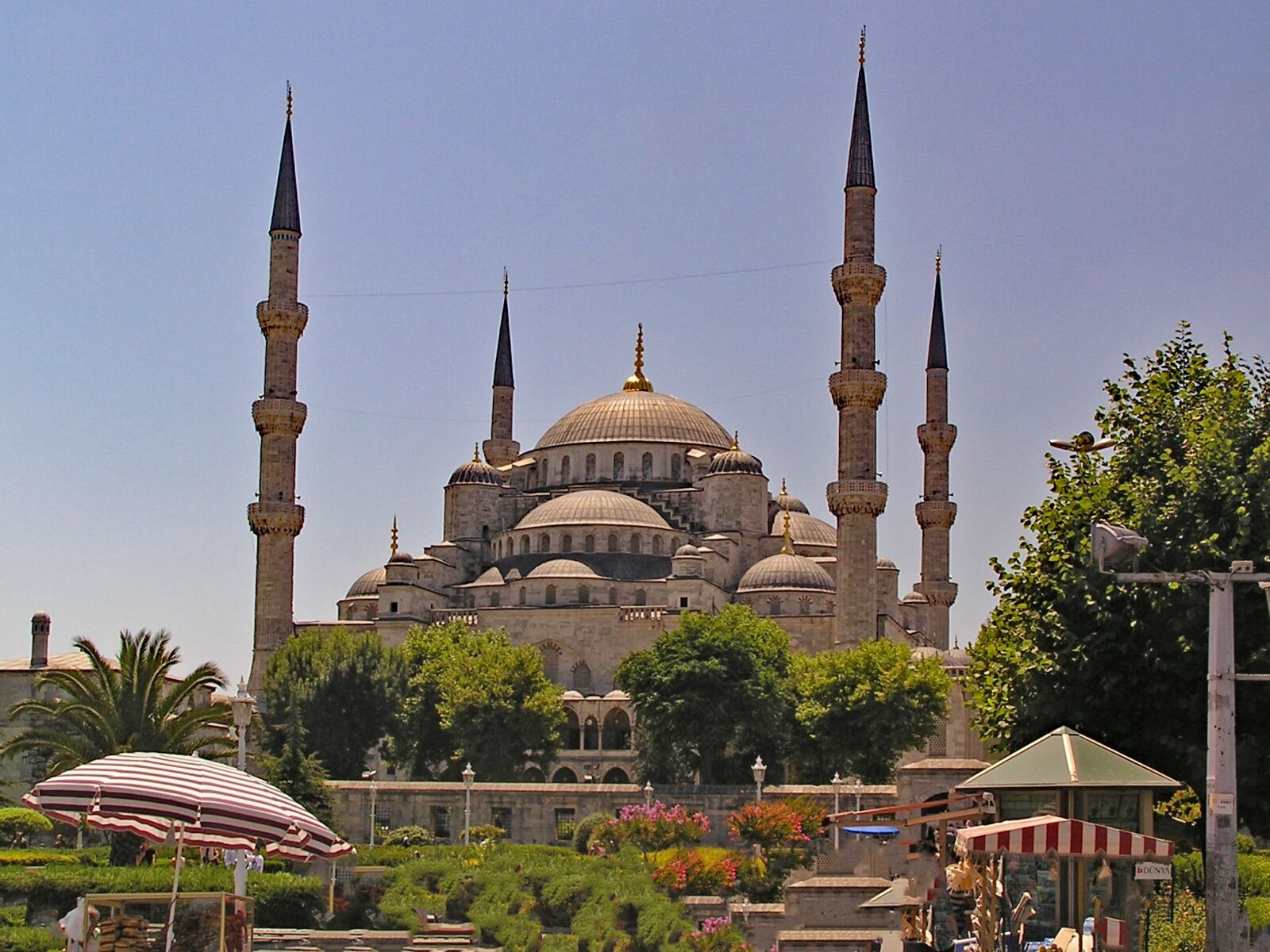 Olympus C740UZ sample photo. Sultan ahmed mosque, istanbul photography