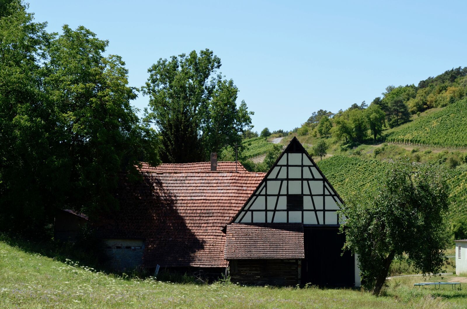 Nikon D5100 sample photo. Truss, fachwerkhaus, architecture photography