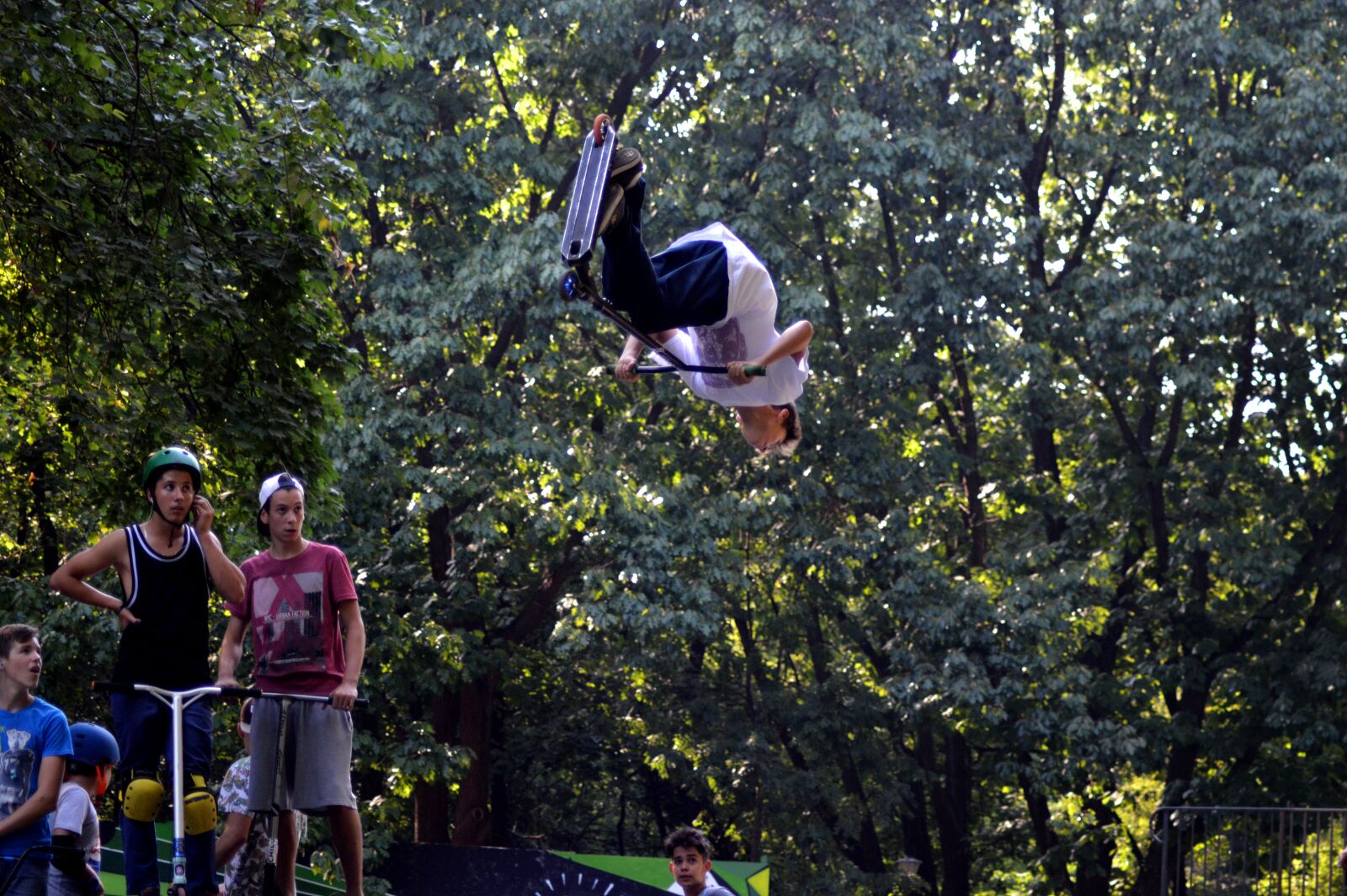 Nikon D3200 sample photo. Sports, cycling, jump photography