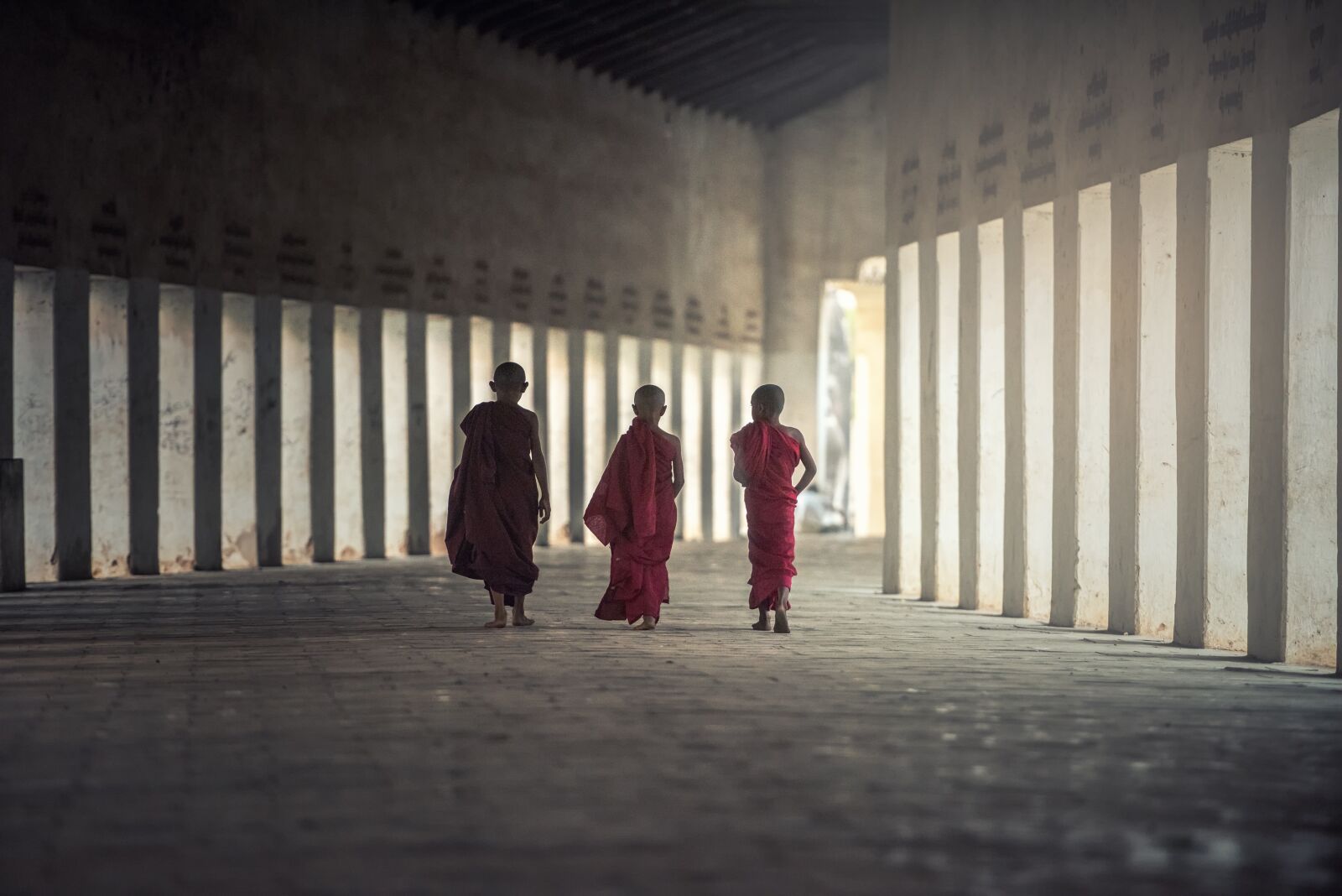 Nikon D810 sample photo. Buddhism, monks, monastery photography