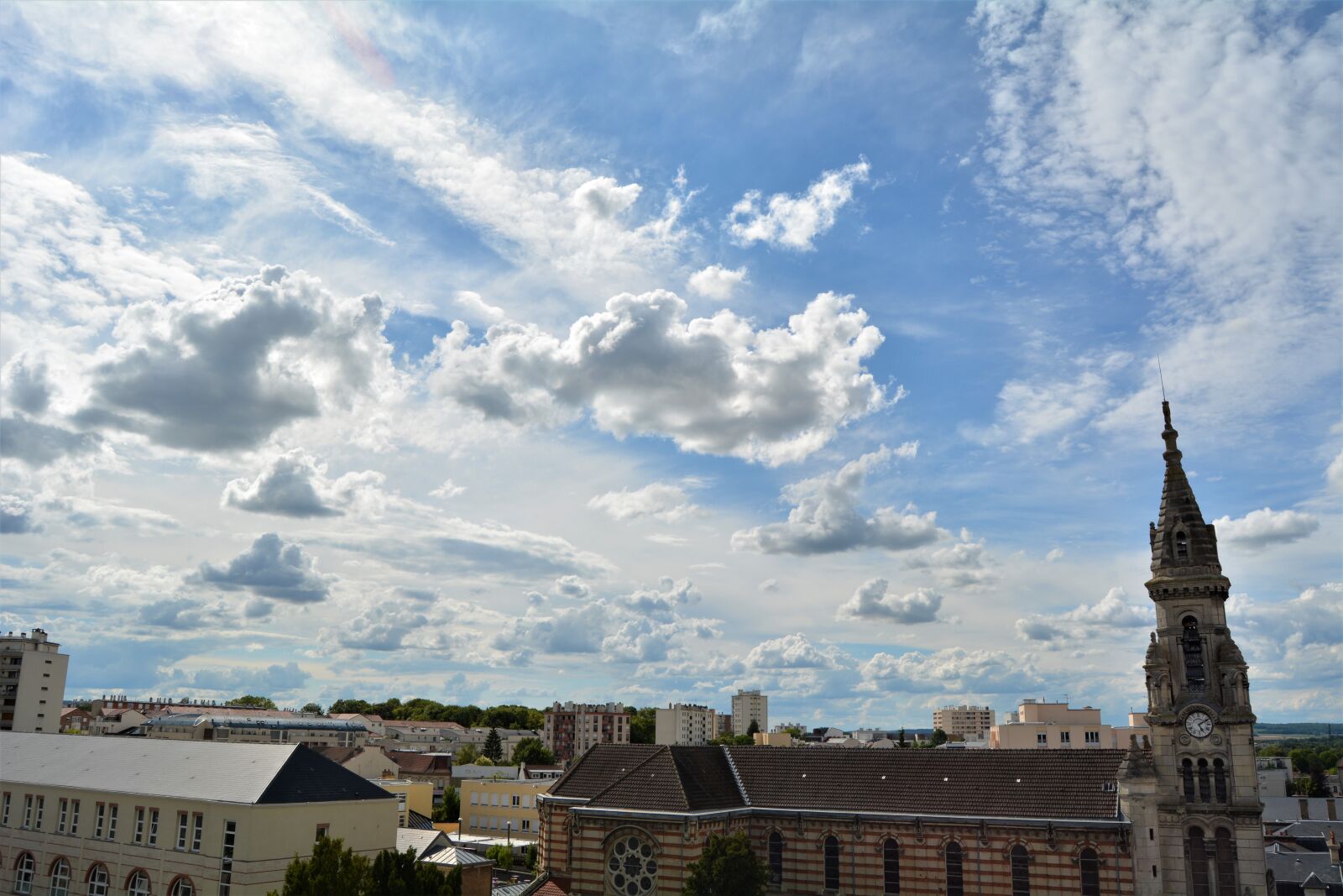 Nikon D5200 sample photo. Sky, blue, cloud photography