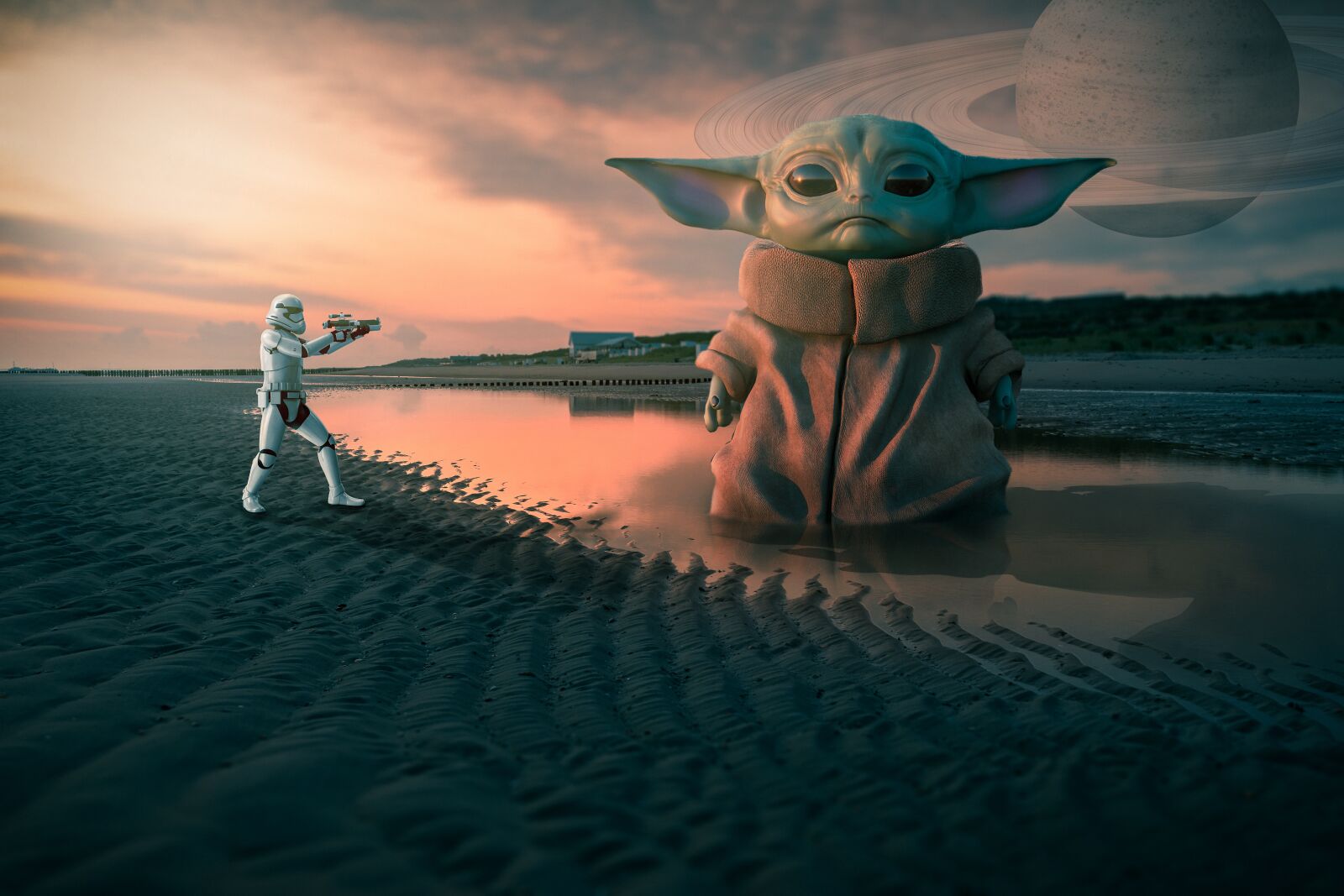 Nikon D5300 sample photo. Yoda, baby yoda, star photography
