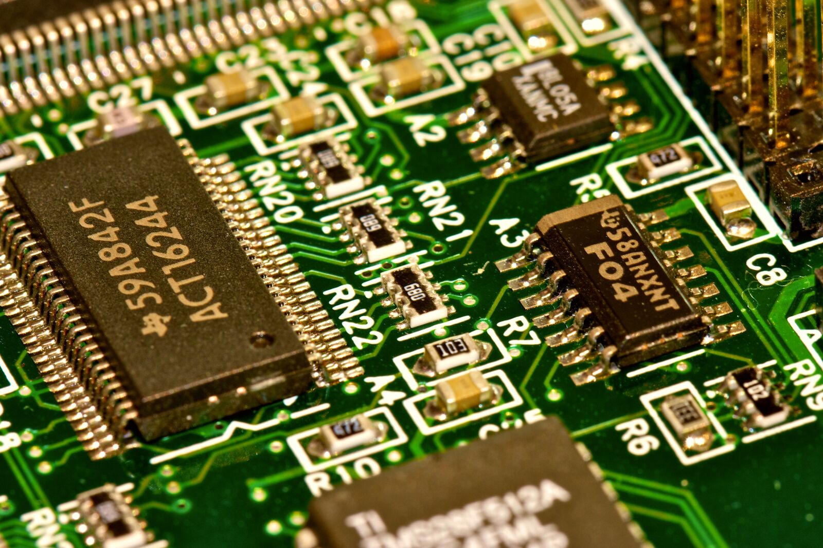 Canon EOS 40D sample photo. Chip, board, computer photography