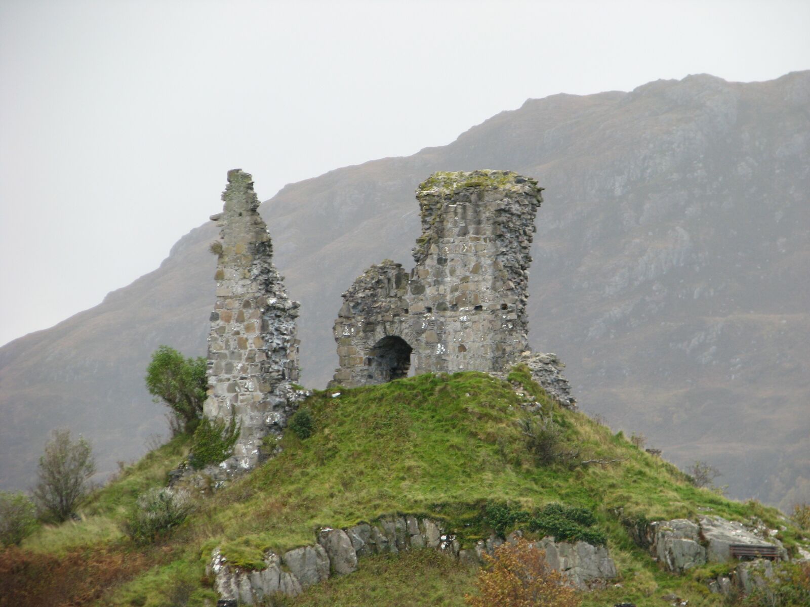 Canon POWERSHOT S5 IS sample photo. Ruin, scotland, landscape photography
