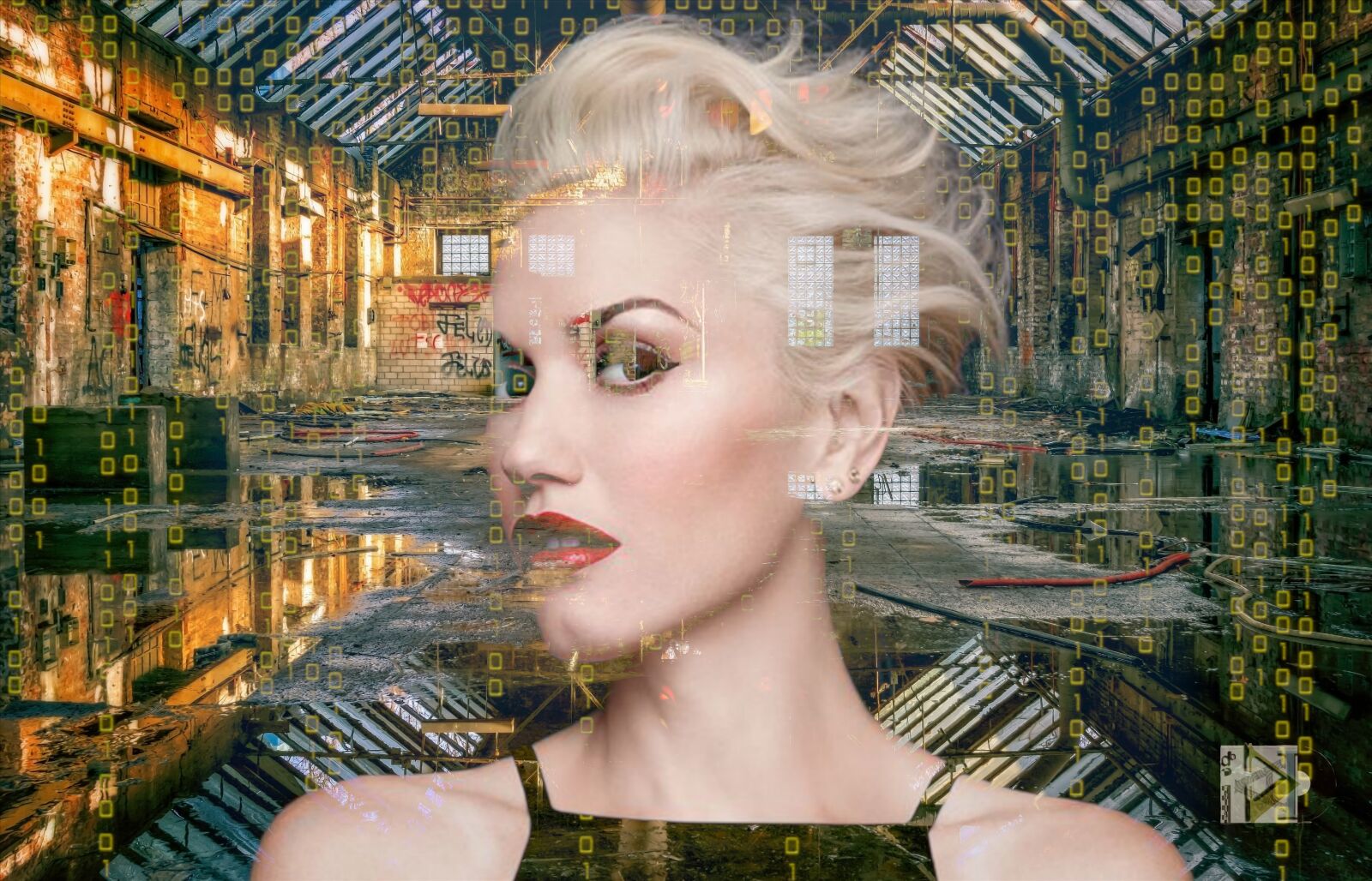Nikon D3300 sample photo. Gwen stefani, popart, digitalart photography