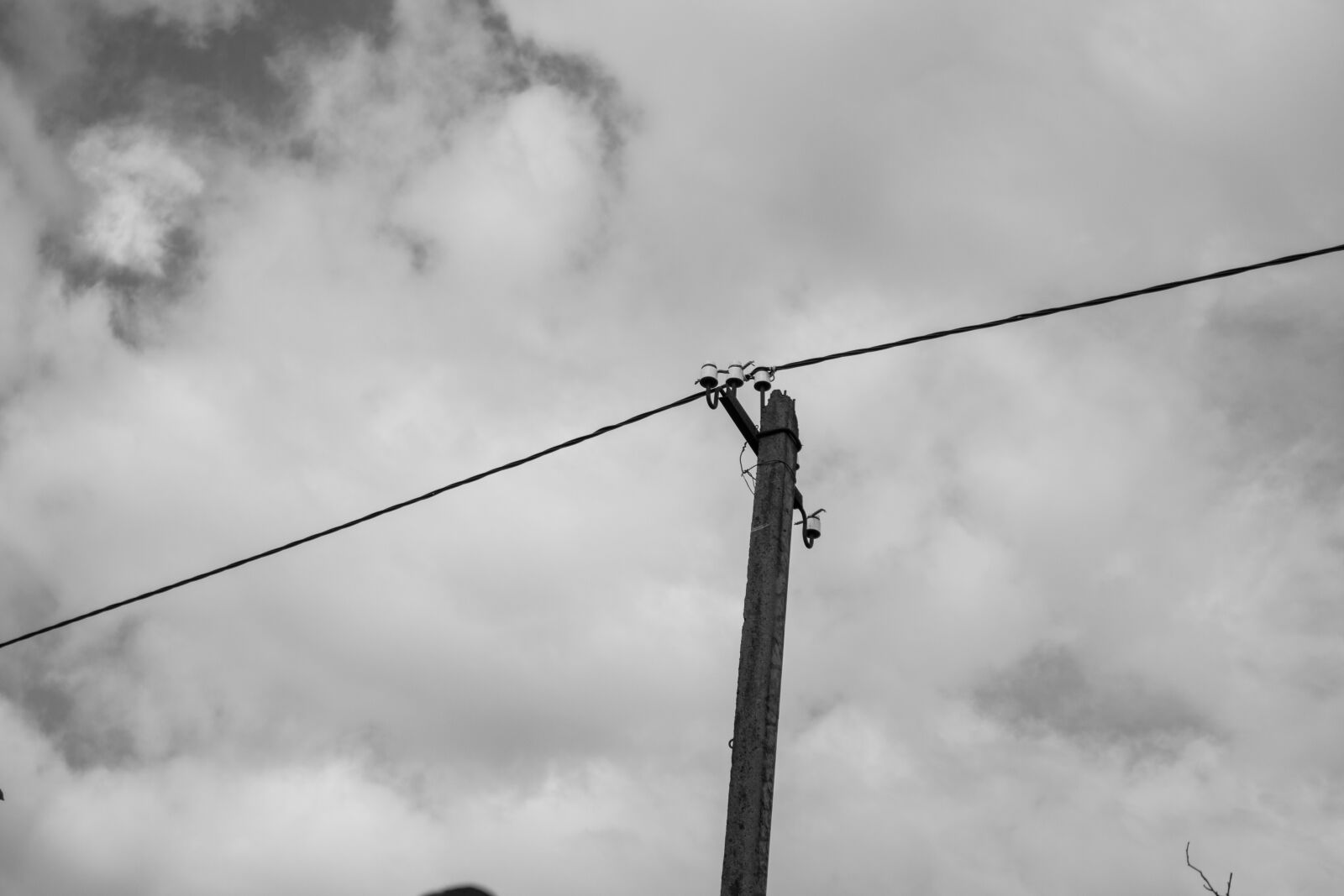 Canon EOS 70D sample photo. Black, and, white, clouds photography