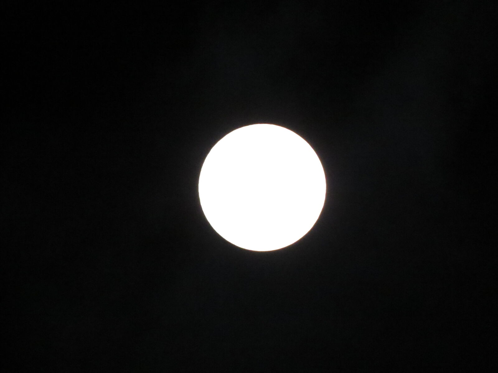 Canon PowerShot SX50 HS sample photo. Full, moon photography