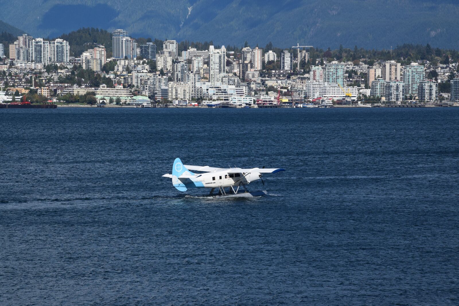 Nikon D3300 sample photo. Seaplane, sea, vancouver photography