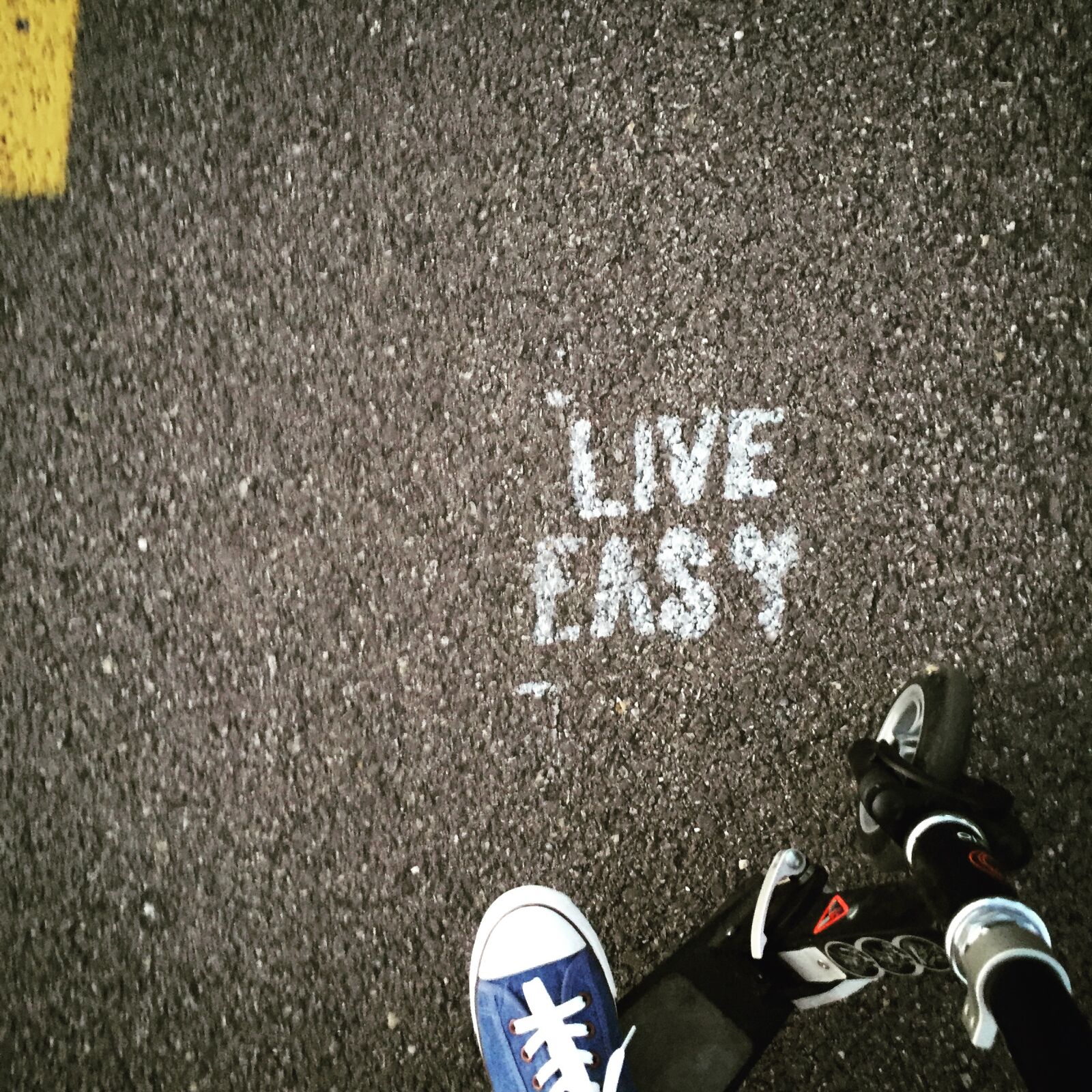 iPhone 6 back camera 4.15mm f/2.2 sample photo. Easy, fun, outdoors, road photography