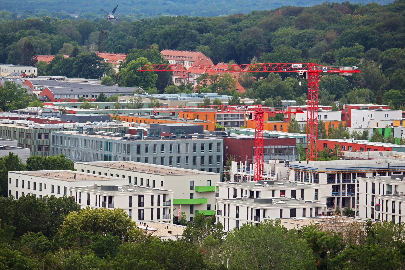Canon EF-S 55-250mm F4-5.6 IS STM sample photo. Potsdam, site, blocks photography