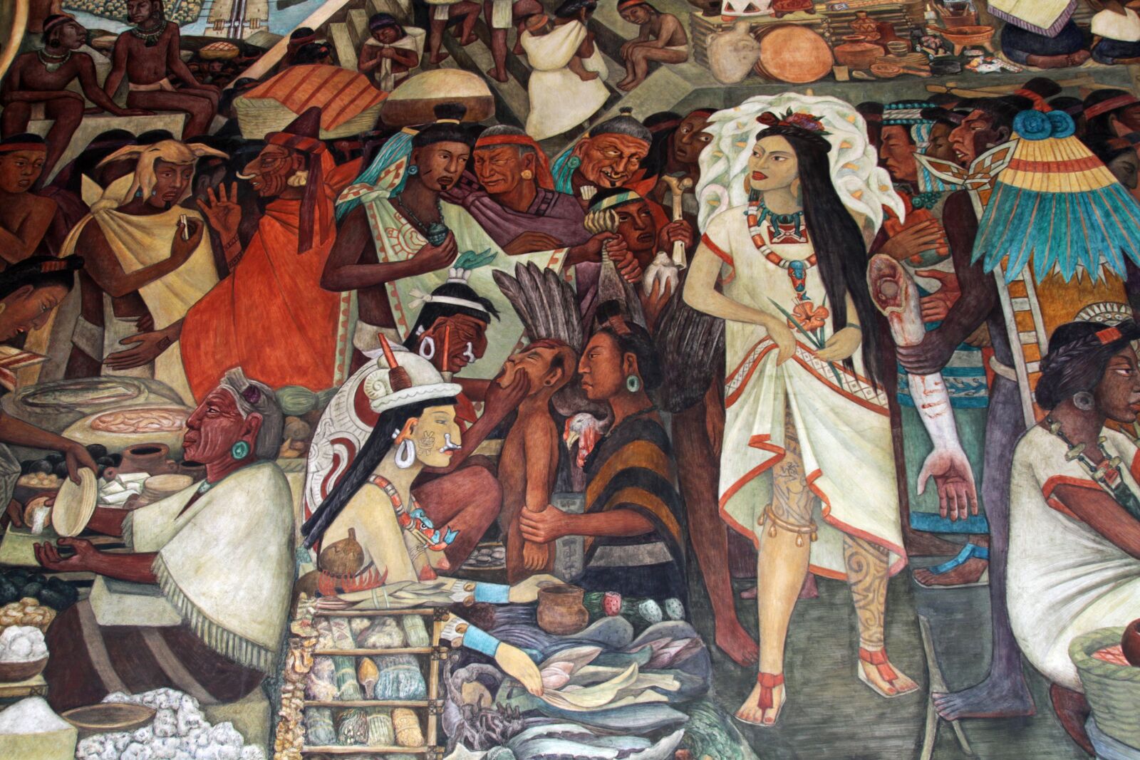 Canon EOS 7D sample photo. Mural, diego, rivera photography
