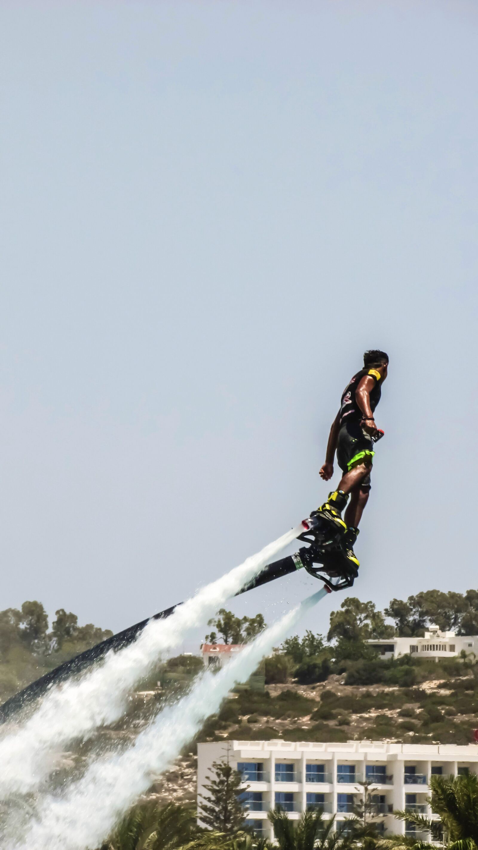 Canon PowerShot SX400 IS sample photo. Fly board, sport, extreme photography