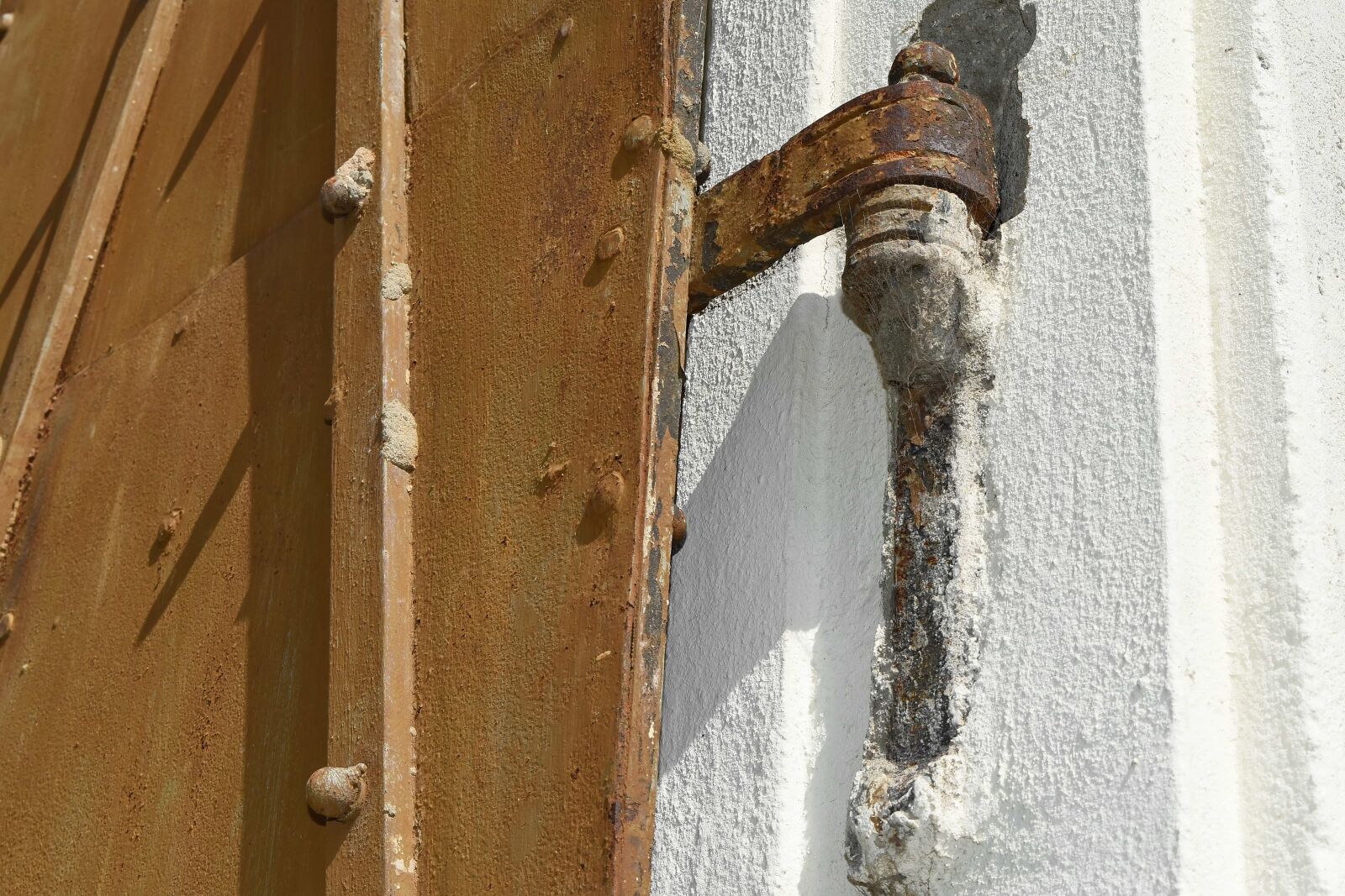 Nikon D5500 sample photo. Cast iron, front door photography