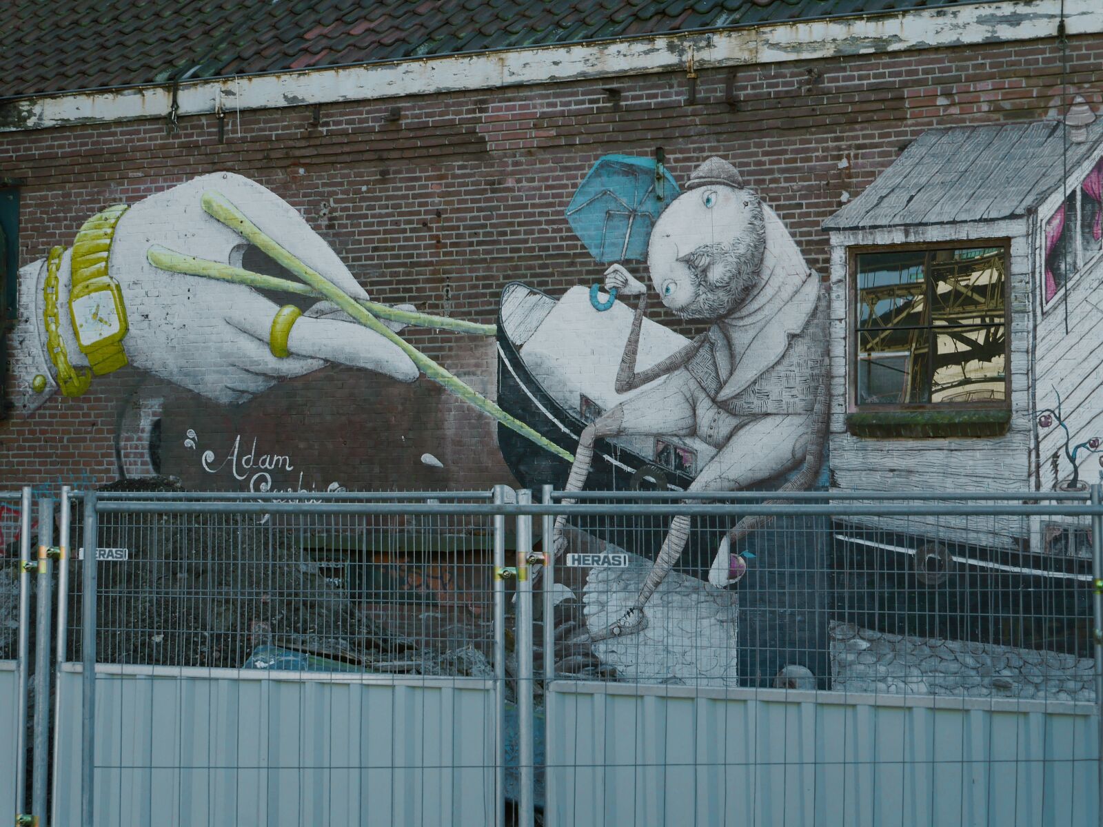 Panasonic Lumix DMC-GF6 sample photo. Graffiti, amsterdam, wall photography