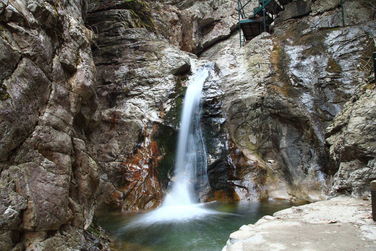 Canon EOS 60D sample photo. Waterfall, samaksan, water photography