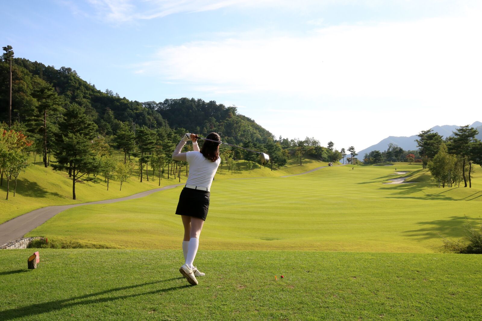 Canon EOS 750D (EOS Rebel T6i / EOS Kiss X8i) sample photo. Golf, green, field photography