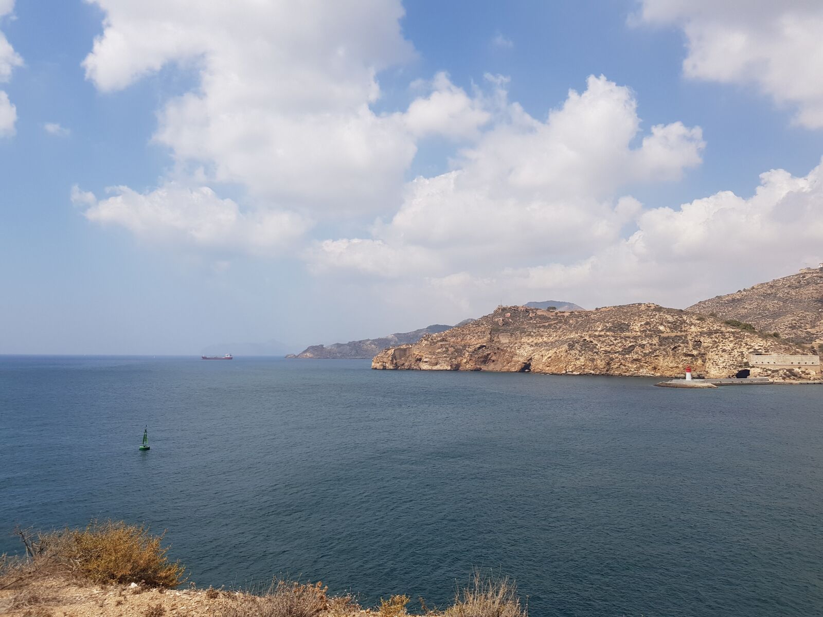 Samsung Galaxy S8+ sample photo. Spain, coast, cartagena photography