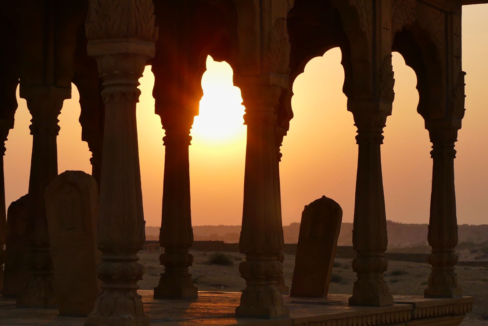 Panasonic Lumix DMC-FZ300 sample photo. Jaisalmer sunset point, india photography