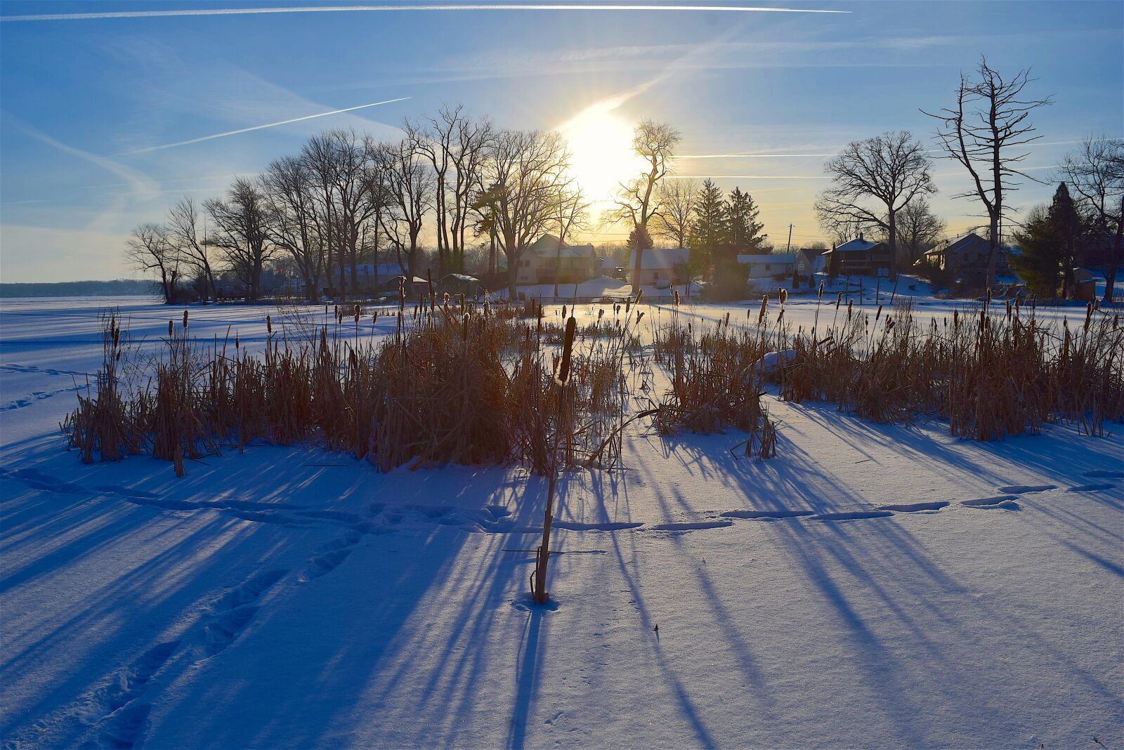 Nikon D3300 sample photo. Lake, sunrise, frozen photography
