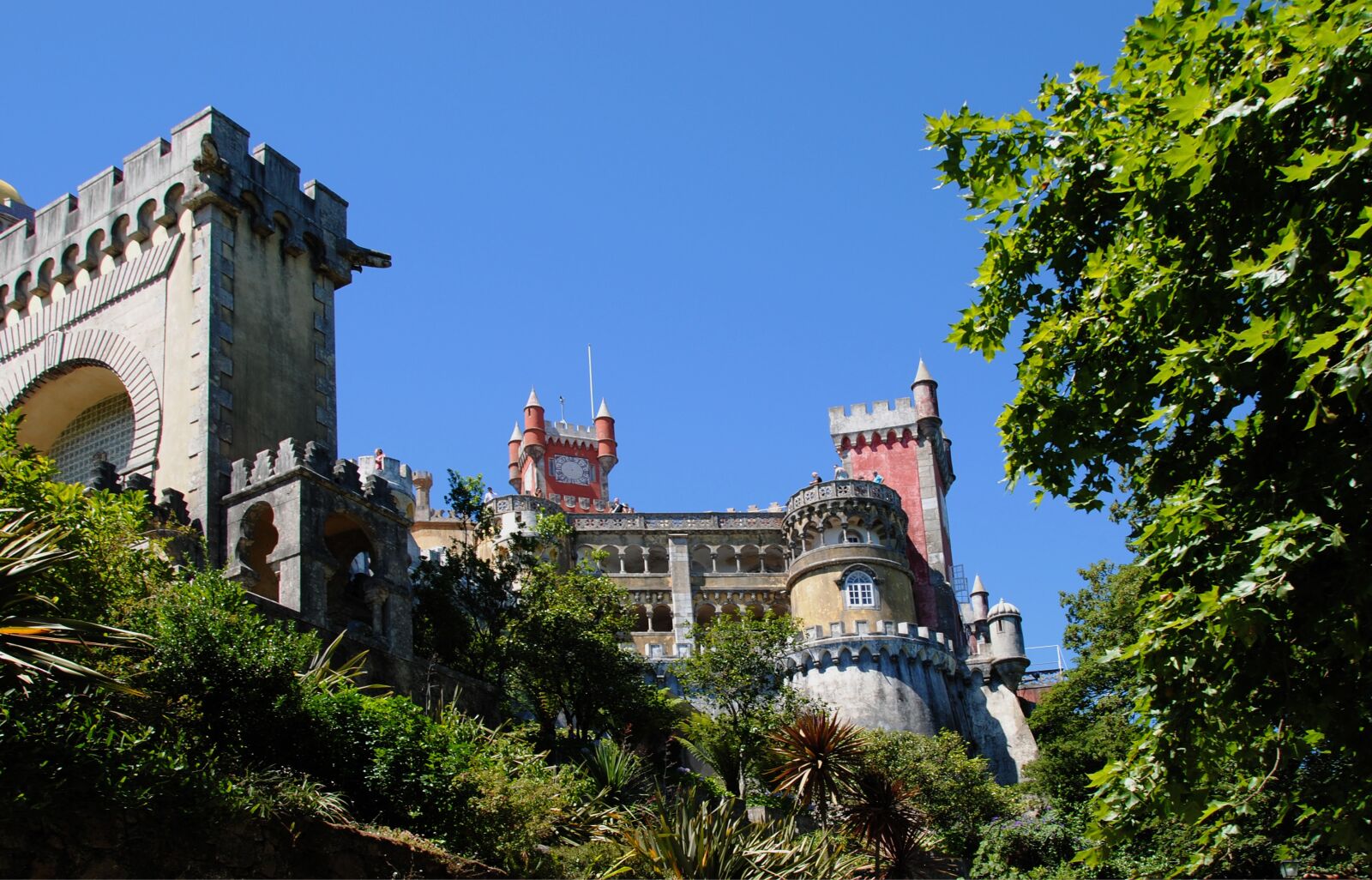 Nikon D3000 sample photo. Portugal, sintra, fairy castle photography