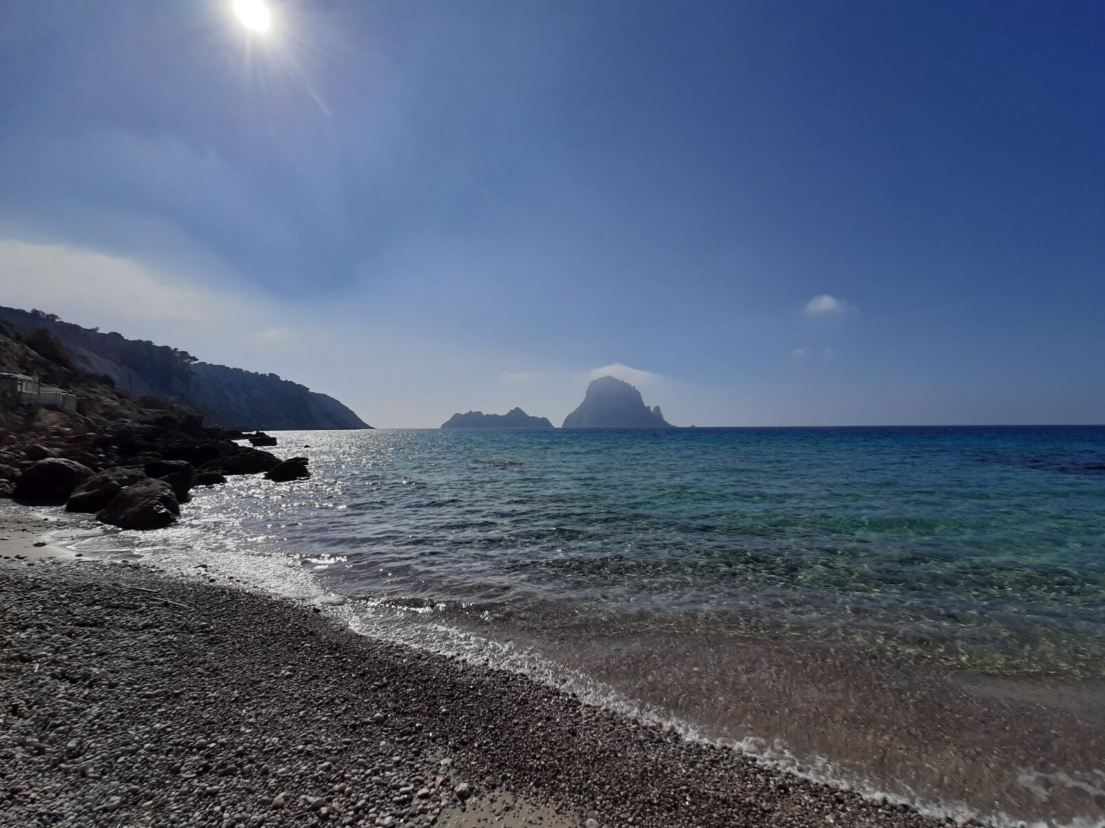 Samsung Galaxy A50 sample photo. Ibiza, beach, sea photography