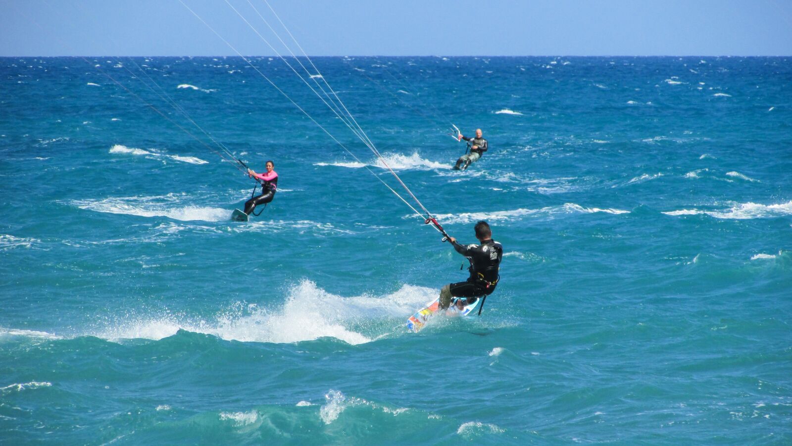 Canon PowerShot SX400 IS sample photo. Kiteboarding, kite, surf photography