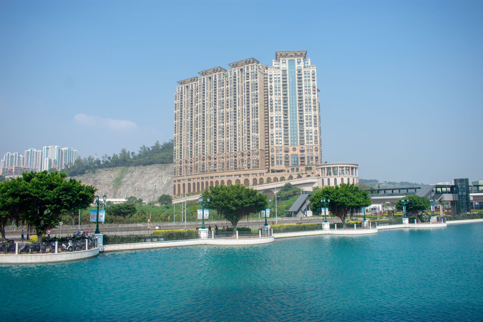 Nikon D3400 sample photo. Hotel, water, pool photography