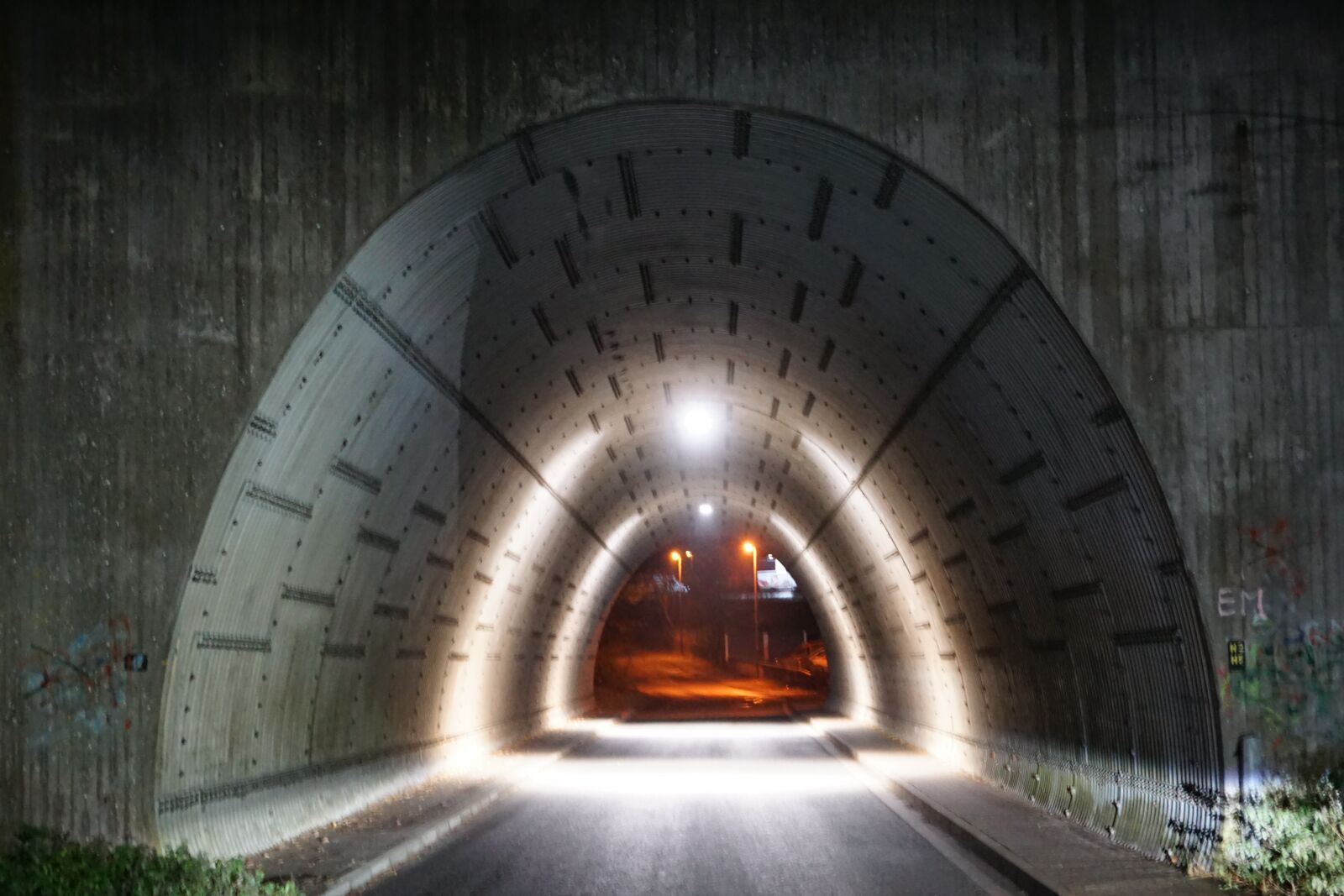 Sony a6000 sample photo. Tunnel, light, passage photography