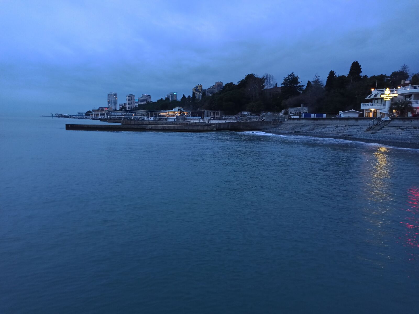Xiaomi Redmi Note 8 Pro sample photo. Sea, sochi, russia photography